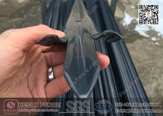 سياج الحاجز الفولاذي المغطى بالغبار ذو الارتفاع 2.4m × 2.75m HESLY الصينية المزود