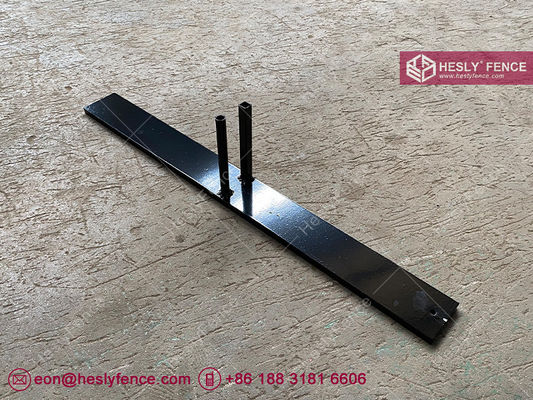 ارتفاع 1.1m Mod Elite Steel Fence Panel 6' crowd barrier أسود سياج شيفرون مسحوق أبيض اللون المزود