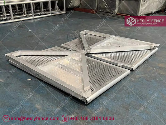 1حاجز المسرح من الألومنيوم بطول 2 متراً حاجز المسرح من موجو المزود