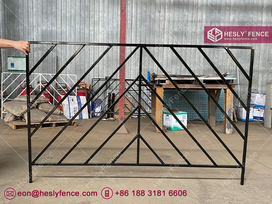 سيارات الدراجات الحدث السياج، 46 بوصة عالية، 114 طويلة، مسحوق مغلفة الأسود، الوقوف الحر، الحواجز الحشود الزخرفية، الصين مبيعات المصنع المزود