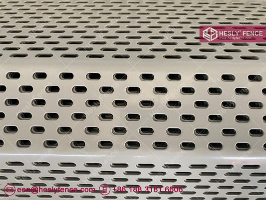 نسبة فتح 30٪ سد الهواء من الفولاذ المموج المثقوب 300 مليمتر عرض 3000 مليمتر الطول المزود