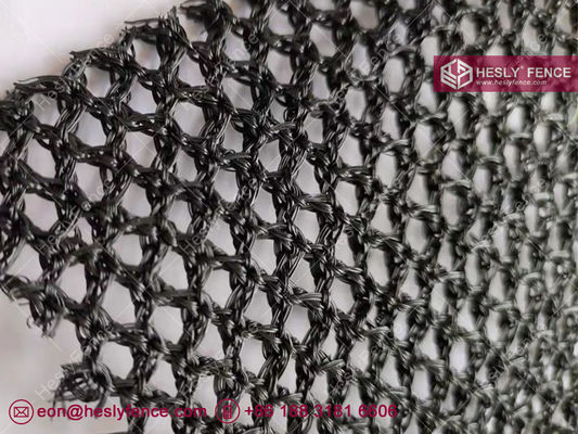 حواجز التحكم في الغبار من النسيج الخضراء HDPE شبكة مضادة للحريق المزود