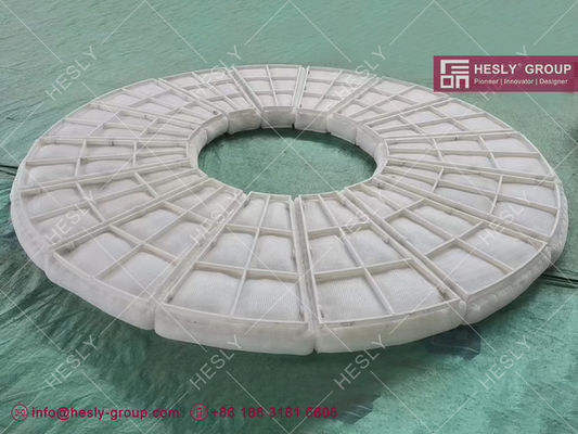 الصلب المقاوم للصدأ 316L شبكة سلكية محفوفة بالخيوط، O.D2m شكل مستدير المزود