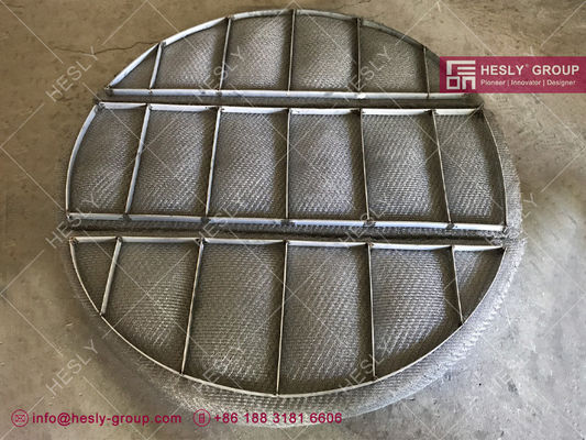 الصلب المقاوم للصدأ 316L شبكة سلكية محفوفة بالخيوط، O.D2m شكل مستدير المزود