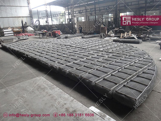 الصلب المقاوم للصدأ 316L شبكة سلكية محفوفة بالخيوط، O.D2m شكل مستدير المزود