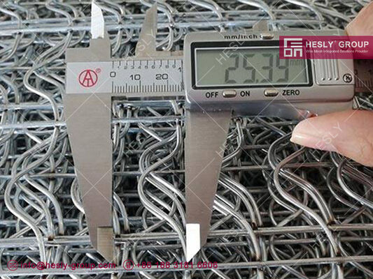خطوط الأنابيب البحرية المقوية سلك الفولاذ المغلف، سلك الفولاذ المغلف 2.5mm، عرض 190.5mm، 140m/roll، HESLY CHINA المزود