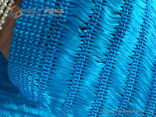 سياج رياح مرن بوليستر، لون أخضر، 500 جرام/متر مربع، حاجز رياح صيني لتخزين الفحم المزود