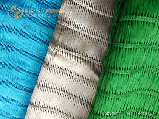 سياج رياح مرن بوليستر، لون أخضر، 500 جرام/متر مربع، حاجز رياح صيني لتخزين الفحم المزود