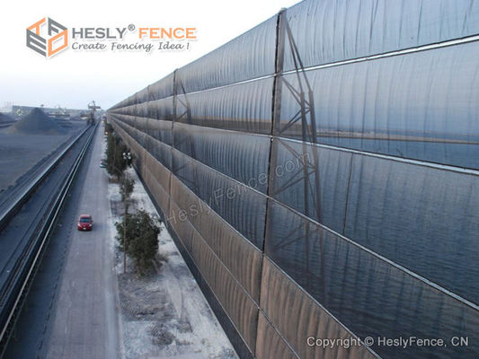 نسيج شاشة الرياح بلويست الأزرق، سياج الرياح المرن، 500 جم / م 2، جدار مصدات الرياح الصينية المزود