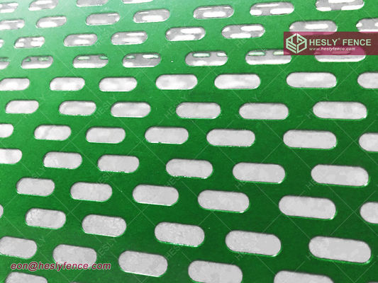 سقف الهواء من الفولاذ المموجة صفيحة مثقوبة نسبة فتح 30% مكافحة الغبار في ساحة الفحم المزود