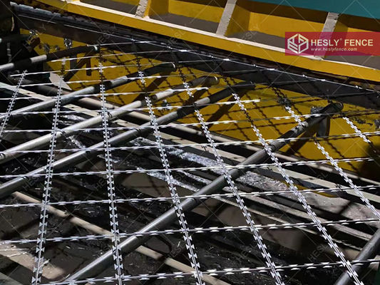 30ملم شفرة 75X150ملم الماس حفرة حلاقة شبكة السياج المزود