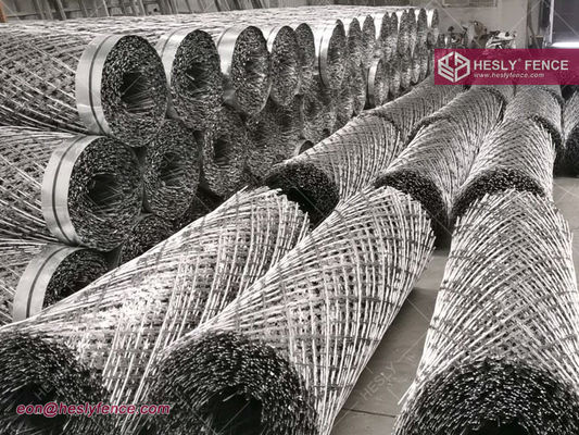 28ملم شفرة حلاقة شبكة السياج 150X300ملم حفرة الماس المزود