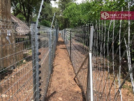 2.1 م × 6.0 م، 75 × 150 مم سياج شبكي من صفائح الحلاقة المعينية | الصين ملحومة شبكة الحلاقة المورد المزود