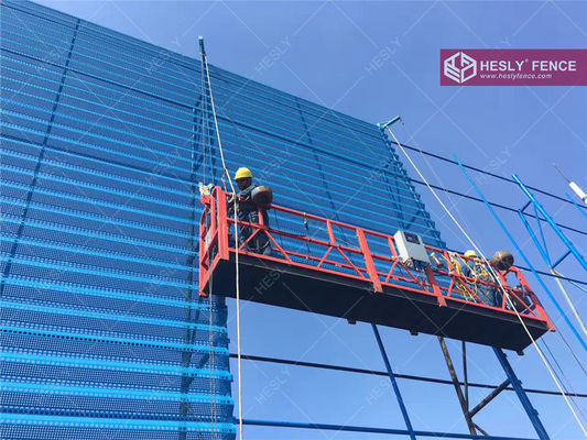 حاجز الرياح من الصلب المثقوب 910 ملم طوله 3 أمتار سمكها 1.2 ملم الصين مصنع هيسلي المزود