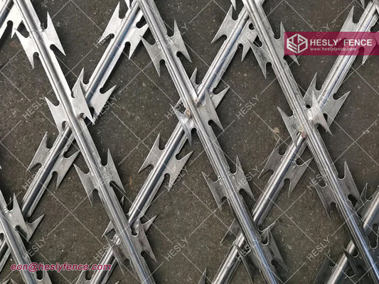 2.2mX6.0m الحائط الحلاقة الشبكة الحلاقة 3"X6" فتحة الماسة ---- الصين المورد الحلاقة المزود