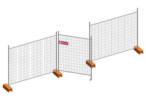 ألواح السياج المؤقتة HESLY 2.1×2.4m 42μm طلاء مغلفة المزود