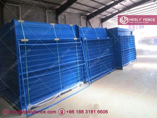 6 أقدام X9.5 'الوان الزرقاء السياج المؤقت المحمول الشبكة. المزود