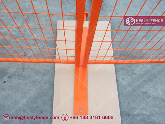 6 أقدام X9.5 'الوان البرتقالية الحاجز المؤقت متحرك الشبكة. المزود