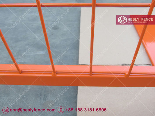 6 أقدام X9.5 'الوان البرتقالية الحاجز المؤقت متحرك الشبكة. المزود