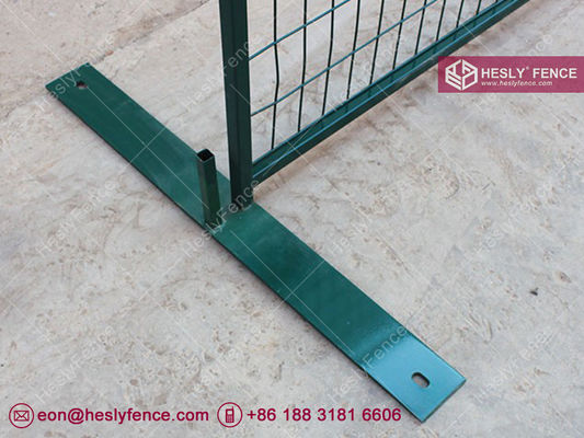 6 أقدام X9.5 'الوان خضراء السياج المؤقت المتحرك الشبكة. المزود