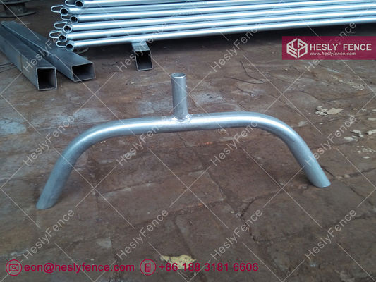 1.1 × 2.2m بريدج قدم حاجز الحشود (صناعة الصين) المزود