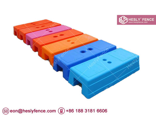 أقدام بلاستيكية مصبوبة بالحقن للسياج المؤقت | مصنع كتل السياج المؤقت في الصين المزود