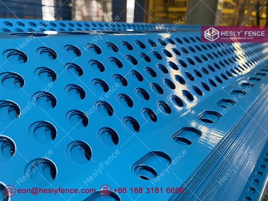 نظام السياج العالي 10 أمتار للرياح والغبار. لوحة طولها 3 أمتار. المزود