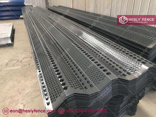 نظام السياج العالي 10 أمتار للرياح والغبار. لوحة طولها 3 أمتار. المزود