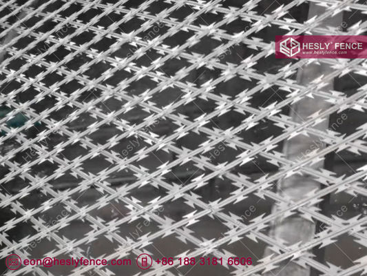 سياج شبكي ملحوم ممزق | H2.5mX6.0m | ثقب الماس 50X100mm | سي بي تي-65 | CBT-60 - هيسلي فينس_الصين المزود