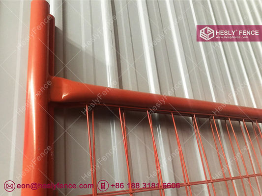 سياج بناء مؤقت مغطى بالغبار الأخضر الداكن 2.1×2.4m AS4687-2007 Hesly Fence - الصين المزود