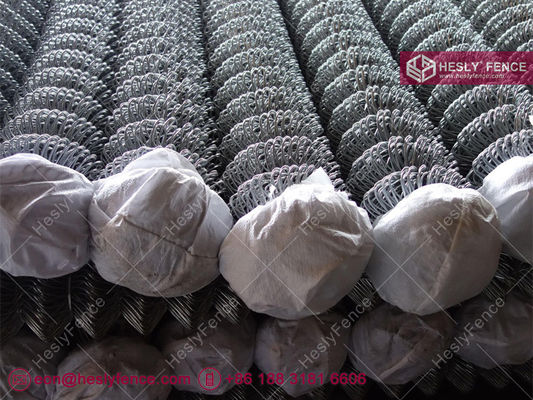 سلك مقياس 8، فتحة ماسية 2 بوصة، سياج شبكي سلكي | سياج شبكي سلكي أمني مضاد للمتسللين مع عمود ذراع على شكل حرف V المزود