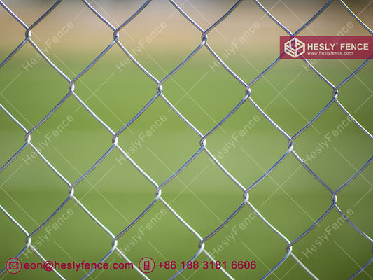 سياج ربط السلسلة 4.0 مم | ثقب الماس 60X60mm | نهايات المفصل | سور هسلي - مصنع الصين المزود