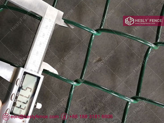 سياج ملون للسلسلة 60×60ملم حفرة ماسة سلك سلاسل مغلف بالبيتكوين المزود