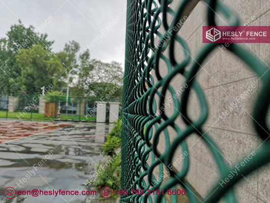 سياج ملون للسلسلة 60×60ملم حفرة ماسة سلك سلاسل مغلف بالبيتكوين المزود