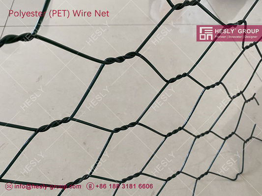 نظام شبكة تربية الأحياء المائية في أعماق البحار شبكة منسوجة هيكساجونال من بي تي 3.0 ملمX73 ملمX80 ملم HESLY العلامة التجارية - مصنع الصين المزود