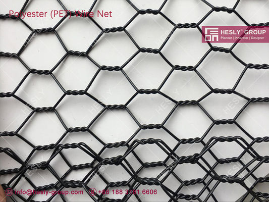 نظام شبكة تربية الأحياء المائية في أعماق البحار شبكة منسوجة هيكساجونال من بي تي 3.0 ملمX73 ملمX80 ملم HESLY العلامة التجارية - مصنع الصين المزود