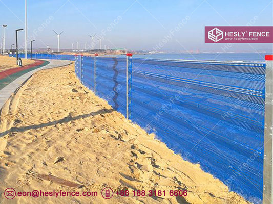 لوحات الريح الفردية ذات القمم العالية نسبة فتح 30% ثقوب فتحة زرقاء RAL5005 المزود