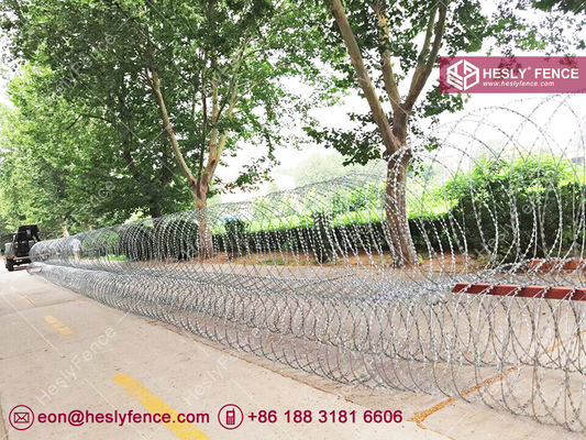 مقطورة حاجز أمني متنقل بشفرات حلاقة المزود