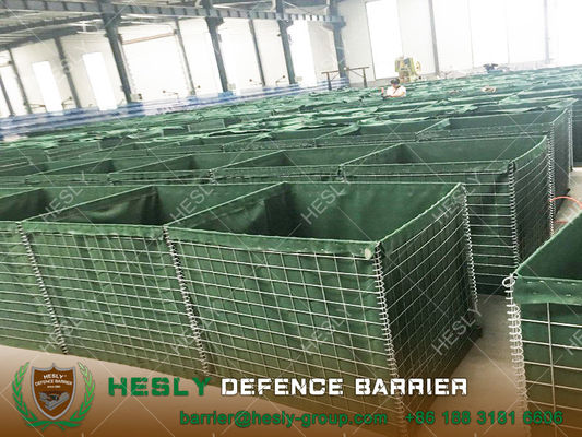 الصين الحاجز الدفاعي العسكري مع قماش الجيوتيكستيل الأبيض (الصانع/ المصنع) المزود