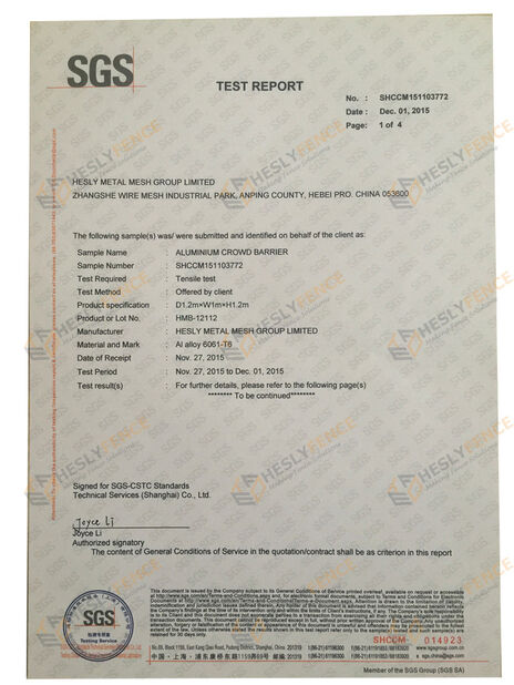 نوعية جيدة الحواجز الدفاعية العسكرية للمبيعات